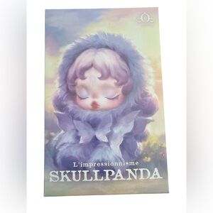 Skullpanda L'impressionnisme Pop Mart Blindbox Plush Figure New